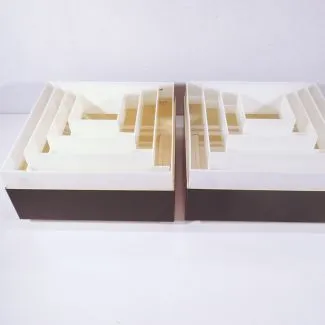 Sæt kvadratiske designer loftslamper fra Lyfa