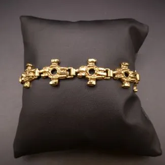 Vintage armlænke finsk design udført i bronze