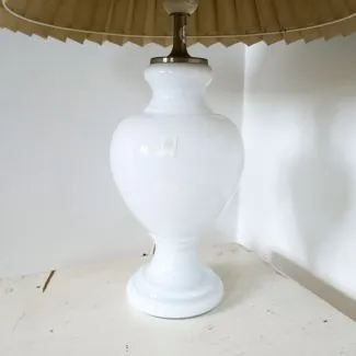 Holmegaard/Royal Copenhagen bordlampe model Florence, mellem (50)