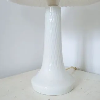 Vintage bordlampe i blanc-de-chine, Torkil Olsen for Royal Copenhagen.