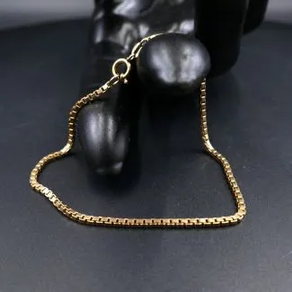 Otte karat guld armbånd/ankelkæde fra Aagaard (19)