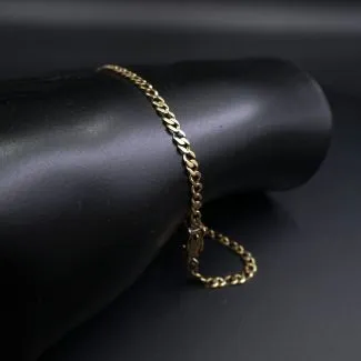 Vintage otte karat guld armlænke