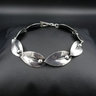 Vintage armlænke med blad-led fra N.E. From (19)