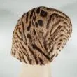 Vintage pels hat af ozelot, stor størrelse.