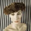 Vintage hat i skind & pels fra den danske haute couture mester; Jean Voigt.