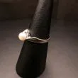 Vintage ring i hvidguld med ægte Akoya perle.