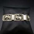 Vintage armbånd af sølv fra Hermann Ole Jacobsen