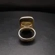 Håndlavet designer ring i sterling sølv og ametyster!