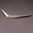 Vintage kæmpe boomerang broche udført i sterling sølv