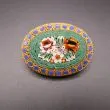Italiensk vintage broche med helt intakt glasmosaik