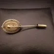 Georg Jensen vintage sølv broche eller hatte-nål udført i sterling sølv.