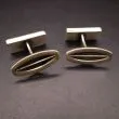Vintage sølv manchetter fra Hans Hansen.