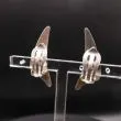 Vintage øreclips udført af sterling sølv fra Aarre & Krog