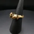 Finsk vintage designer ring i bronze 