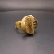 Finsk vintage designer klemme-ring af bronze