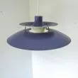 Original vintage PH 5 lampe i den lilla-blå nuance