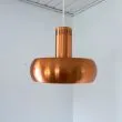 Kobber Golf pendel designet af Jo Hammerborg (tre)