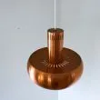 Kobber Golf pendel designet af Jo Hammerborg - Oppefra