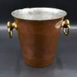 Patineret vintage kobber champagne køler/spand