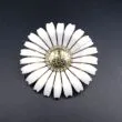 Største model af Michelsens originale marguerit broche - ekstra billede
