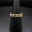 Forgyldt vintage Jane Kønig ring