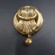 Antik forgyldt broche
