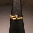 Vintage brillant-ring fra Siersbøl 