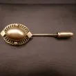 Georg Jensen vintage sølv broche eller hatte-nål udført i sterling sølv.