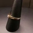 Vintage hvidgulds-ring med diamant 