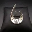 Vintage Tone Vigeland broche "Sling" i sterling sølv