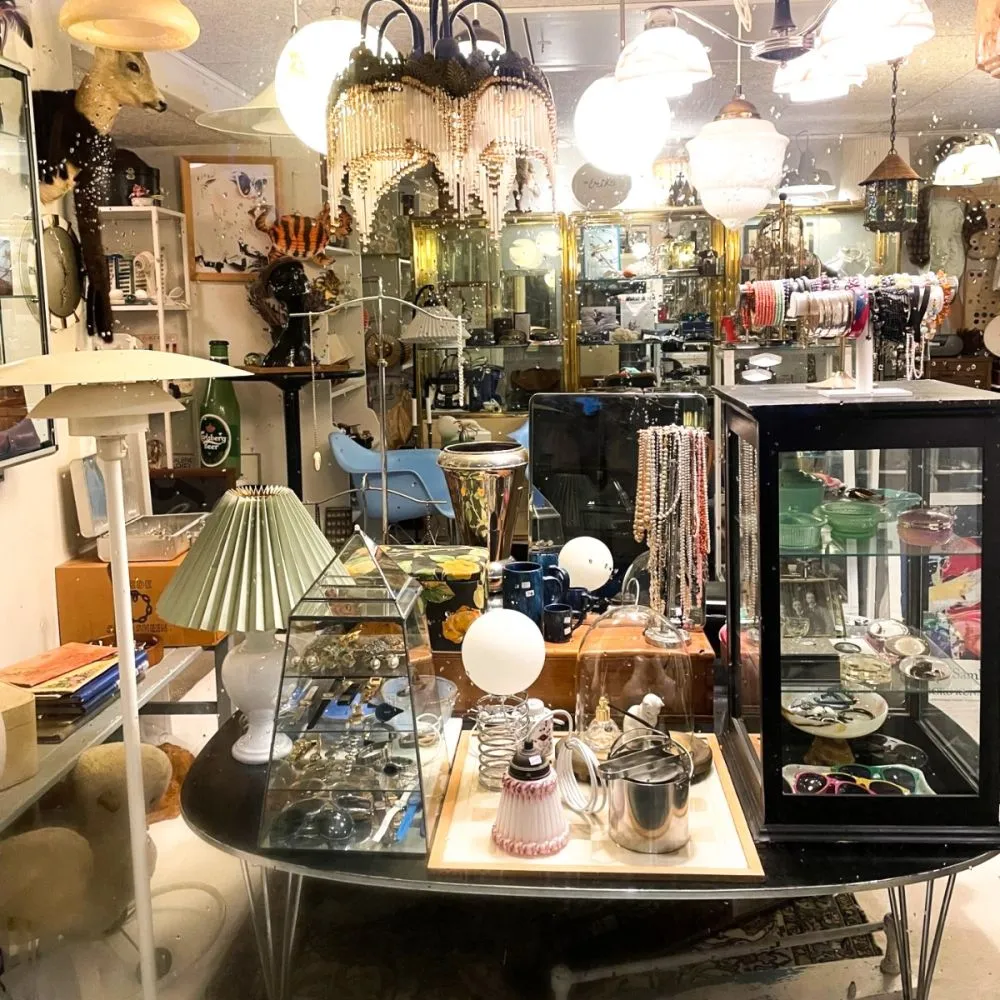 Interiør billede fra showroom