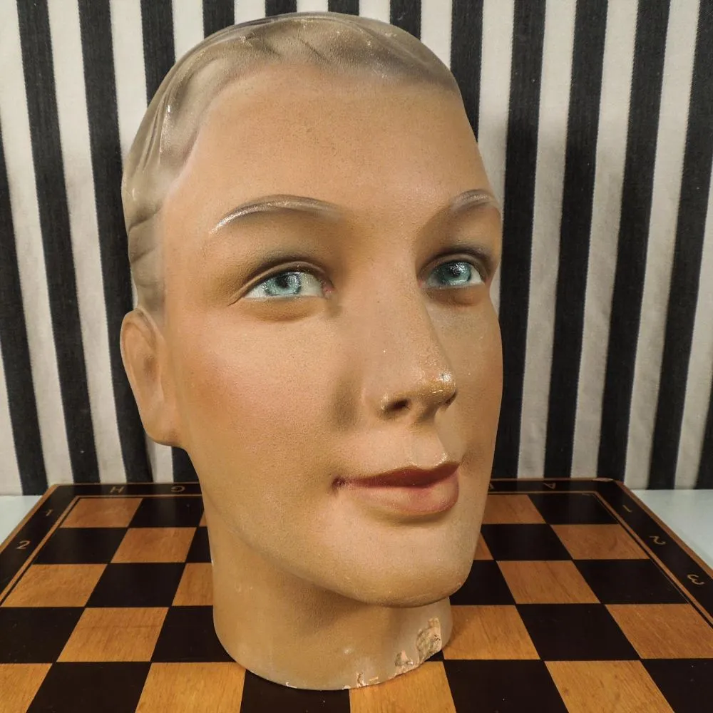 Super lækker vintage herre hattehoved 