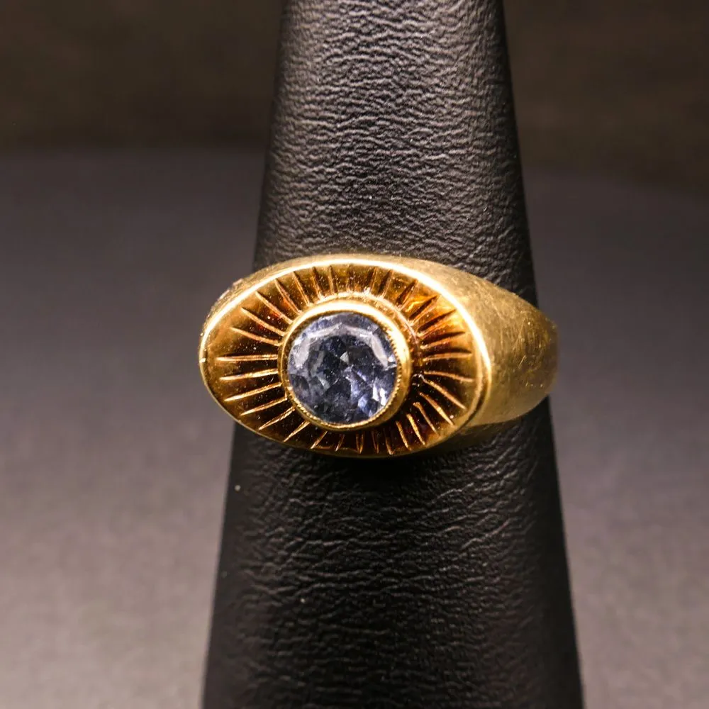 Unika guldring fra Ibsen & Weeke