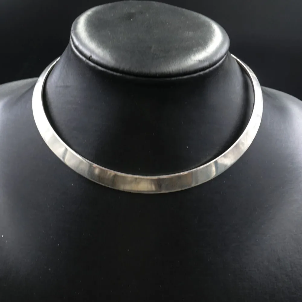 Vintage halskrave af sterling sølv fra Niels Erik From