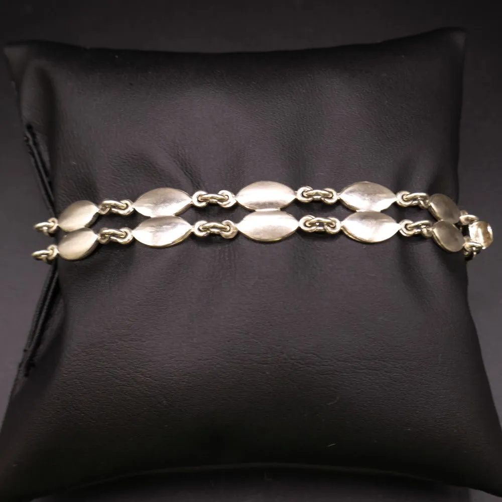 Vintage armlænke i sølv fra Volmer Bahner