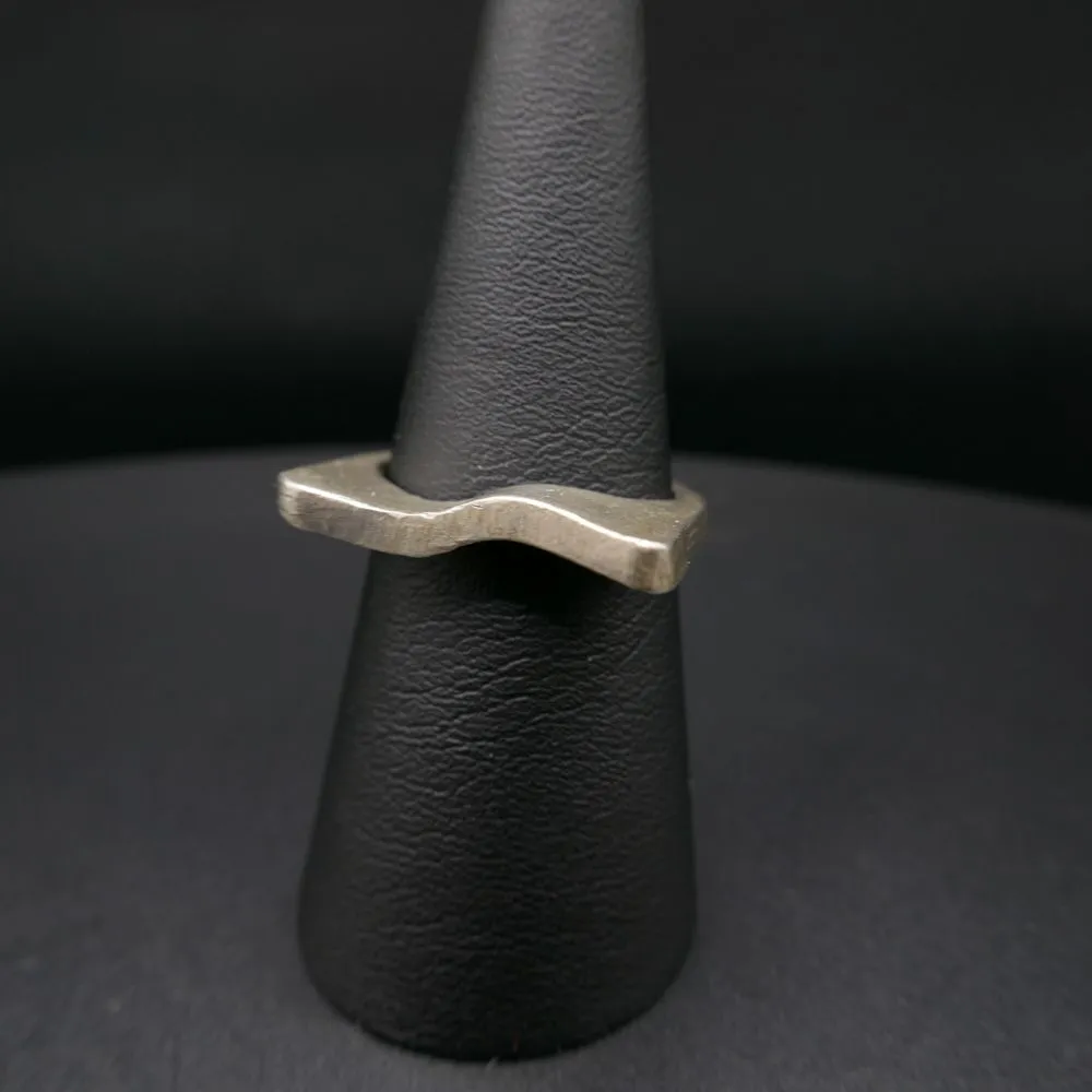 Lækker designer ring i sterling sølv