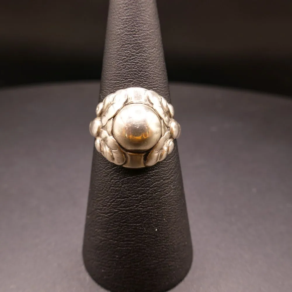  Georg Jensen sølv ring, design-nummer 11 B 