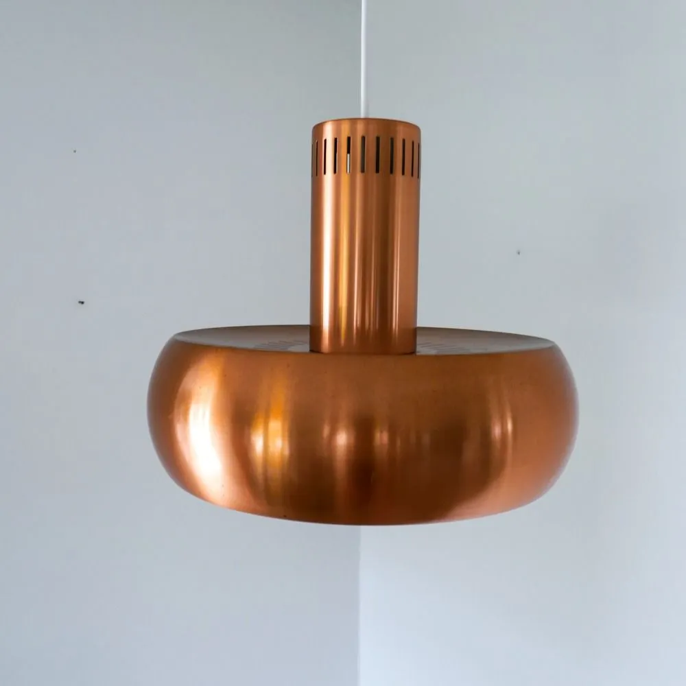 Kobber Golf pendel designet af Jo Hammerborg