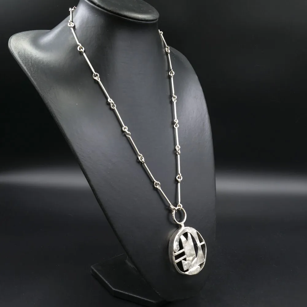 Vintage sølv hals-smykke fra Magnus G:son Liedholm